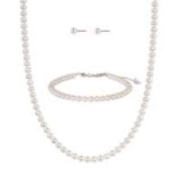 سرویس مروارید پرورشی سفید 4mm