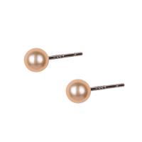 گوشواره مروارید پرورشی گرد 4mm