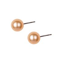 گوشواره مروارید پرورشی گرد 8mm