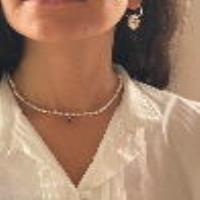 گردنبند مروارید و چشمنظر طلا