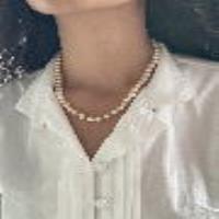 گردنبند مروارید با گوی البرنادو 