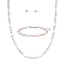 سرویس مروارید پرورشی سفید 4mm